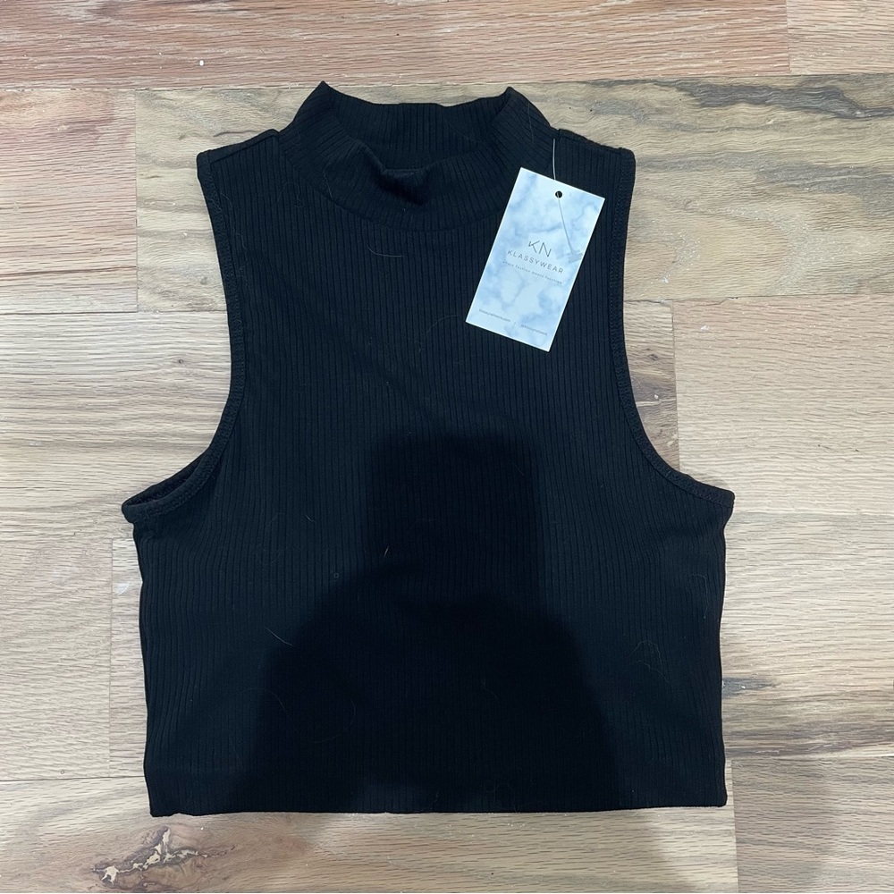 Mock Turtleneck Brami (Crop)